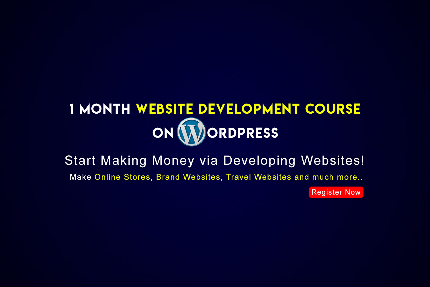 wordpress website development course i